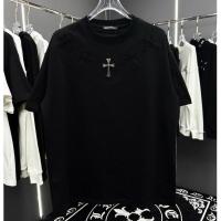ราคา ECUPPER Chrome Hearts T-shirt,vintage Cross T-shirt,couple's T-shirt tee (29866850859)