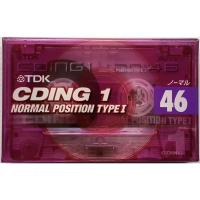ราคา Blank Cassette Tape เทปคาสเซ็ตเปล่าวินเทจ TDK CDing-1 46 นาที Normal Position Type I ซีล เทปเปล่า ปี 1999 (19338780509)