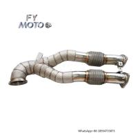 ราคา For AUDI RS3 8V / TTRS 8S 2017+ 2.5 Turbo Downpipe with Heat Shield (48204988277)