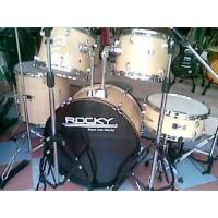 ราคา กลองชุด ROCKY กลองชุดมาตรฐาน กลองชุดไม้ขอบโครเมี่ยม กลองชุดราคาถูก (1408240598)