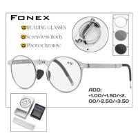 ราคา FONEX แว่นสายตายาว พับได้ เลนส์เปลี่ยนสีอัตโนมัติ (Photochromic) แว่นตาอ่านหนังสือ (4479081797)