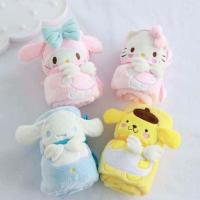 ราคา ผ้าห่มลายซานริโอ #ผ้าห่มลายคิตตี้ #ผ้าห่มลายมายเมโลดี้ #ผ้าห่มลายชินนาม่อน #ผ้าห่มลายปอมปอม (5919547213)