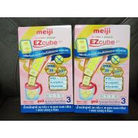 ราคา แบ่งขาย เมจิ จียู ฟอร์มูล่าโกลด์ อีซี่คิวบ์ สูตร 3 นมชนิดก้อนพร้อมชง (22212291650)