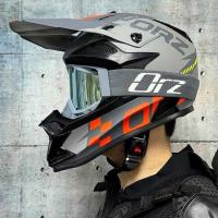 ราคา ORZ หมวกกันน็อค Off-Road หมวกกันน็อครถจักรยานยนต์ผู้ชายผู้หญิงหมวกกันน็อคเต็ม Kart Tension หมวกกันน็อคจักรยานเสือภูเขา Speed Drop 3C Certification (56001813258)