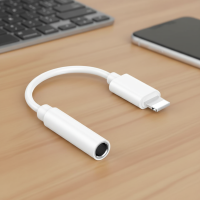 ราคา อะแดปเตอร์ AUX Converter แจ็ค 3.5 มม. สําหรับ iPhone 14/13/12/11/XS/XR/X/8/7/6 (50000692883)
