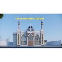 ราคา แบบมัสยิด 1 ชั้น ห้องโล่ง (50500095451)