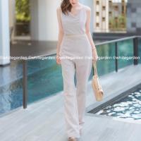 ราคา จั๊มขายาว คอถ่วง งานป้ายwhite garden L (7903799835)