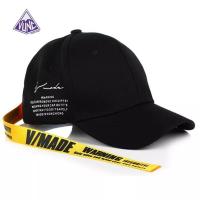 ราคา VUNC หมวกแฟชั่นใหม่สไตล์อังกฤษหมวกรุ่นเกาหลีของสายยาวภาษาอังกฤษพิมพ์หมวกเบสบอล (22438364066)
