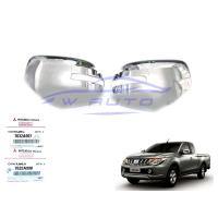 ราคา (ศูนย์แท้) 1คู่ ฝาหลังกระจกมองข้าง มิตซูบิชิ ไทรทัน 2015 - 2018 เว้าไฟ โครเมียม MITSUBISHI TRITON MQ MR ฝาครอบกระจก (12256487148)