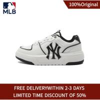 ราคา ✨ของแท้100%‍MLB Chunky Liner PU Unisex รุ่น Black สะดวกสบาย รองเท้าผ้าใบ (27360502726)