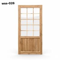 ราคา ประตูบานเลื่อน ประตูไม้สักทอง ชุดรางเลื่อน ชุดรางเลื่อนไม้สักทอง WSS-026 พร้อมส่ง - วู๊ดสเปซ (45404666100)