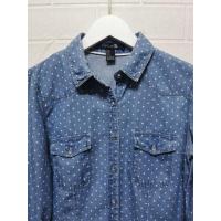 ราคา เสื้อเชิ้ตยีนส์ มือสอง Forever 21 อก 36 ยาว 26 (26038721242)