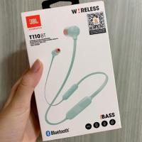 ราคา (2nd hand in good condition) หูฟังไร้สาย JBL by HARMAN รุ่น T110 BT สีเขียวมิ้นท์ (7332765975)