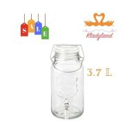 ราคา โถจ่ายน้ำหวาน 3.7 ลิตร โถจ่ายน้ำ โถจ่ายน้ำโหลจ่ายน้ำ โหลจ่ายน้ำหวาน โถน้ำ Glass drink Dispenser (962497300)