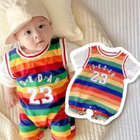 ราคา บอดี้สูท rainbow jordah #ชุดบอดี้สูท #ชุดเด็ก #เสื้อผ้าเด็ก (20188413111)