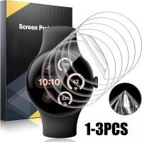 ราคา 1-3 ชิ้นคลุมทั้งหมดนาฬิกาป้องกันหน้าจอสําหรับ Google Pixel นาฬิกา 2 3 4 41 มม.45 มม.กันฝุ่น Anti Fall กันน้ําป้องกันการระเบิด HD Clear Hydrogel ฟิล์ม (49402296209)