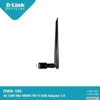 ราคา D-Link DWA-185 AC1200 USB 3.0 Wireless Adapter ตัวรับสัญญาณ USB Wi-Fi 5 แบบ Dual-Band มีเสาอากาศช่วยรับสัญญาณได้ดีขึ้น (10139428542)