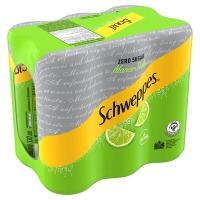 ราคา ชเวปส์มะนาวโซดาสูตรไม่มีน้ำตาล 330มล. แพค 5แถม1 Schweppes Lime Soda Zero Sugar 330ml. Pack 5 Free 1 [8851959002735] (50402908178)