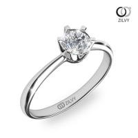 ราคา ZILVY แหวนเพชรชู 0.20 กะรัต น้ำร้อย (GR557) (26817973852)