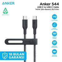 ราคา Anker 544 PowerLine USB-C ถึง USB-C สายชีวะ 3 ฟุต/0.9 ม. - A80F5 (24681791188)