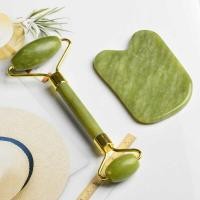 ราคา Xiuyu Double-Headed Health Massager Facial Eye Body Massager Roller Ball Scraping Stick Beauty Scraping Board Set (55851893732)