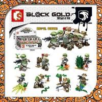 ราคา CHAMAA พร้อมส่ง บล็อกตัวต่อ 11537-11544 ชุด Bสงคราม รถถัง รถทหาร ทหาร ของเล่น เสริมพัฒนาการ สำหรับเด็ก จีน เลโก้จีน (5946162263)
