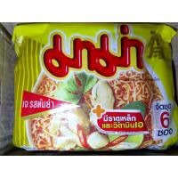 ราคา มาม่าเจ​ รสต้มยำเจ​ 1ชุด​ บรรจุ​ 6 ซอง ราราคา60฿ (12415978548)