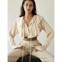 ราคา Mitr - เสื้อเชิ้ตแขนยาวสีครีมรุ่น curtain used once (17509272192)