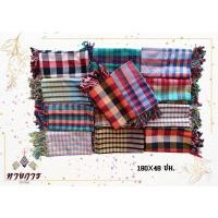 ราคา ผ้าพันคอ ลายผ้าขาวม้า เนื้อนิ่ม ผ้าพันคออีสาน (8856148313)