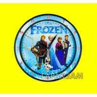 ราคา Prozen นาฬิกาแขวนตัวละครสําหรับเด็กขนาดใหญ่กวาดการเคลื่อนไหวตกแต่งผนังน่ารัก ESA 334 (22200563698)