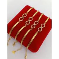 ราคา #สร้อยข้อมือทอง18kอิตาลี่ฟรีไซส์ (17156095041)