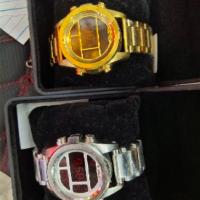 ราคา D-ZINER นาฬิกาข้อมือ รุ่นใหญ่พิเศษ ตัวเลขแดงชัดเจน เน้นดูง่าย สายสแตนเลสแข็งแรง นาฬิกา (4015060114)
