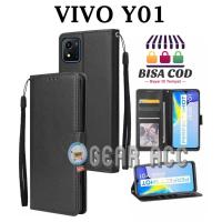 ราคา FLIP CASE VIVO Y01 FLIP COVER WALLET CASING-WALLET LEATHER CASE FLIP BOOK COVER FLIP LEATHER CASE PREMIUM- WALLET CASE-FLIP COVER LEATHER-BOOK COVER VIVO Y01 (57303640352)