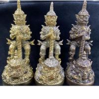 ราคา ท้าวเวสสุวรรณเหยียบราหู สูง 5 นิ้ว เนื้อทองเหลือง (16559401631)