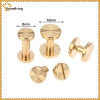 ราคา บ้าน 10 ชิ้นทองเหลืองทอ Chicago สกรูเข็มขัดสกรูเล็บ Stud Rivets สําหรับอัลบั้มรูปหนัง Craft เข็มขัดกระเป๋าสตางค์ Fasteners TH (53904879948)