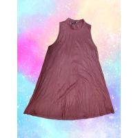 ราคา ของแท้ เดรสจาก FOREVER21 สีเปลือกมังคุด ไซส์ S (25677362938)