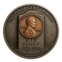 ราคา Last Minted ที่ระลึก Lincoln-Cent ประวัติศาสตร์ End-of-Era Lincoln-Cent ของสะสมตกแต่งบ้านชิ้นการศึกษา (53652902974)