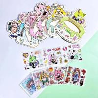 ราคา สติ๊กเกอร์ใสกันน้ำ สติกเกอร์ ไดคัท ตัวการ์ตูน สำหรับตกแต่ง ไดอารี่ กระเป๋า ติดแก้วน้ำ เคสมือถือ โน๊ตบุ๊ค คละลาย (20252091839)