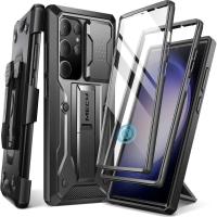 ราคา Tongate สําหรับ Samsung Galaxy S23 Ultra Case, [Bulit-in Slide Camera & Screen Protector] [กรอบหน้า 2 กรอบ] ทหารกันกระแทก S23 Ultra เคสโทรศัพท์พร้อมขาตั้งและเข็มขัด-Cli (29520546543)