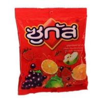 ราคา ซูกัส ลูกอมรสผลไม้รวมถุง 95 กรัม (15257946804)