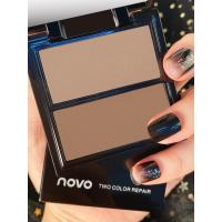 ราคา คอนทัวร์หน้า คอนทัวร์ Novo ของแท้ Two-Color Shadow Contouring Palette High Gloss One Matte Glitter Face Brightening Nose Shadow Three-in-One (47652012094)