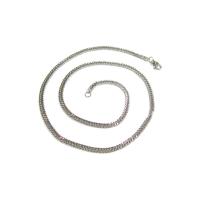ราคา TANITTgems สร้อยคอสแตนเลสแท้เส้นแบนสำหรับผู้ชาย (216635152)