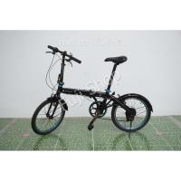ราคา จักรยานพับได้ญี่ปุ่น - ล้อ 20 นิ้ว - มีเกียร์ - อลูมิเนียม - Renault - สีดำ [จักรยานมือสอง] (29851384445)