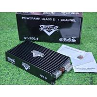 ราคา 4แชลแนล STATUS แบรนด์แท้ คลาสดี 4CH ST-200.4 3000w เพาเวอร์แอมป์ class-d 4ch (24816887763)