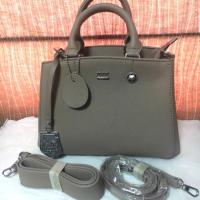 ราคา กระเป๋า Pimmy Lyn Lucia 9 นิ้ว สีโอวัลติน มี 2 สายสะพาย (957440238)