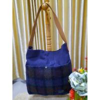 ราคา กระเป๋าผ้ามือสองสภาพใหม่มากสีน้ำเงิน (4143282496)