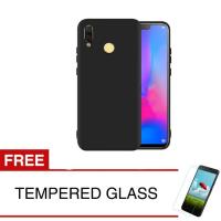 ราคา เคสสําหรับ Huawei Nova 3i - 6.3 นิ้ว - Slim Soft Case - Solid Black + ฟรีกระจกนิรภัย (43220737495)
