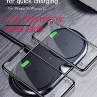 ราคา แท่นชาร์จ ไร้สายคู่ Baseus Dual pad 7.5W wireless charger สีดำ (1695589195)