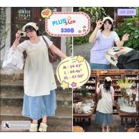 ราคา ชุดเดรสสายเดี่ยวสาวอวบ ผ้าคอตตอนลายทาง เดรสทรงพอง สายปรับได้ ด้านหลังสม็อค ใส่แล้วไม่อ้วน ✨สาวพลัสไซส์ก็สวยได้✨ (41355391300)