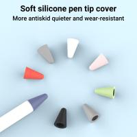 ราคา ปลอกหุ้มปลายปากกา For Apple Pencil 1 2 Gen 1 Gen 2 ปลอกหุ้มปลายปากกา Stylus สีลูกกวาด ปลอกหุ้มปลายปากกาซิลิโคนป้องกัน (26776641481)